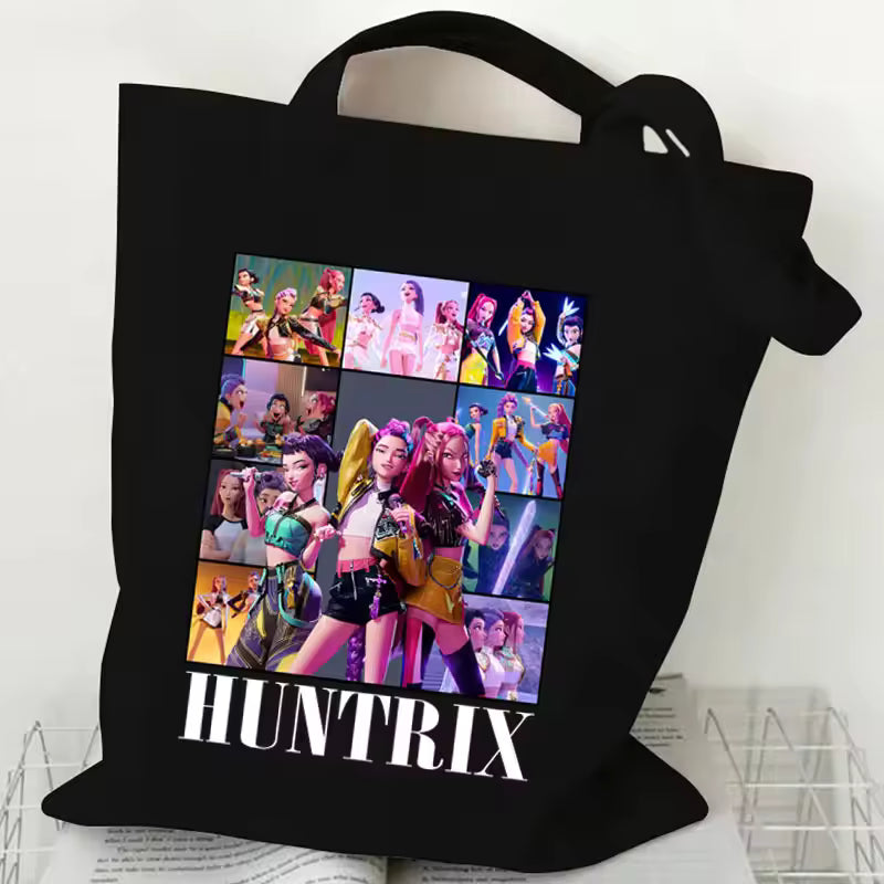 Demon Hunters Axelväska – K-Pop Canvas Handväska Demon Hunters Axelväska – K-Pop Canvas Handväska